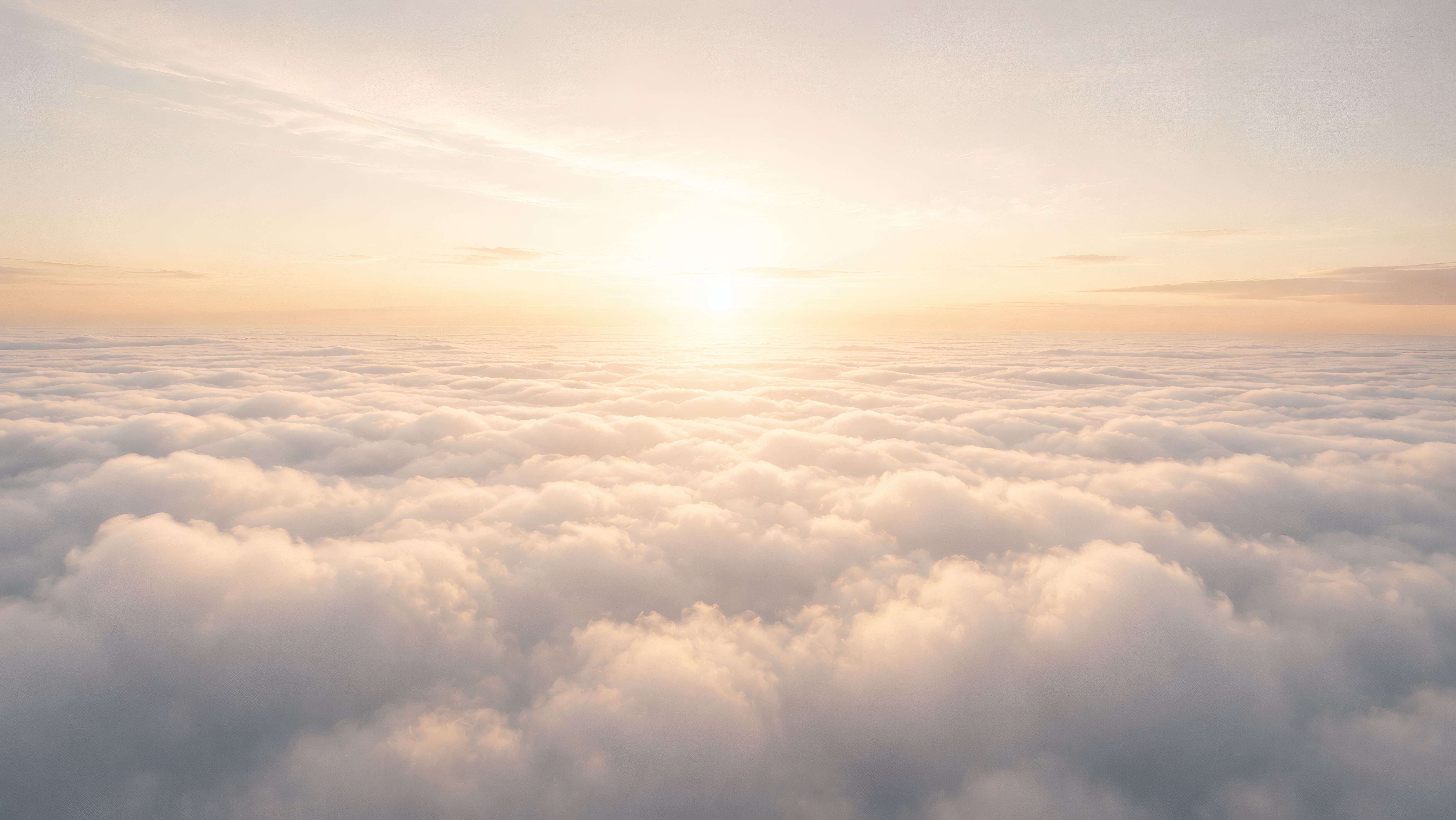 Golden Sea of Clouds wallpaper preview