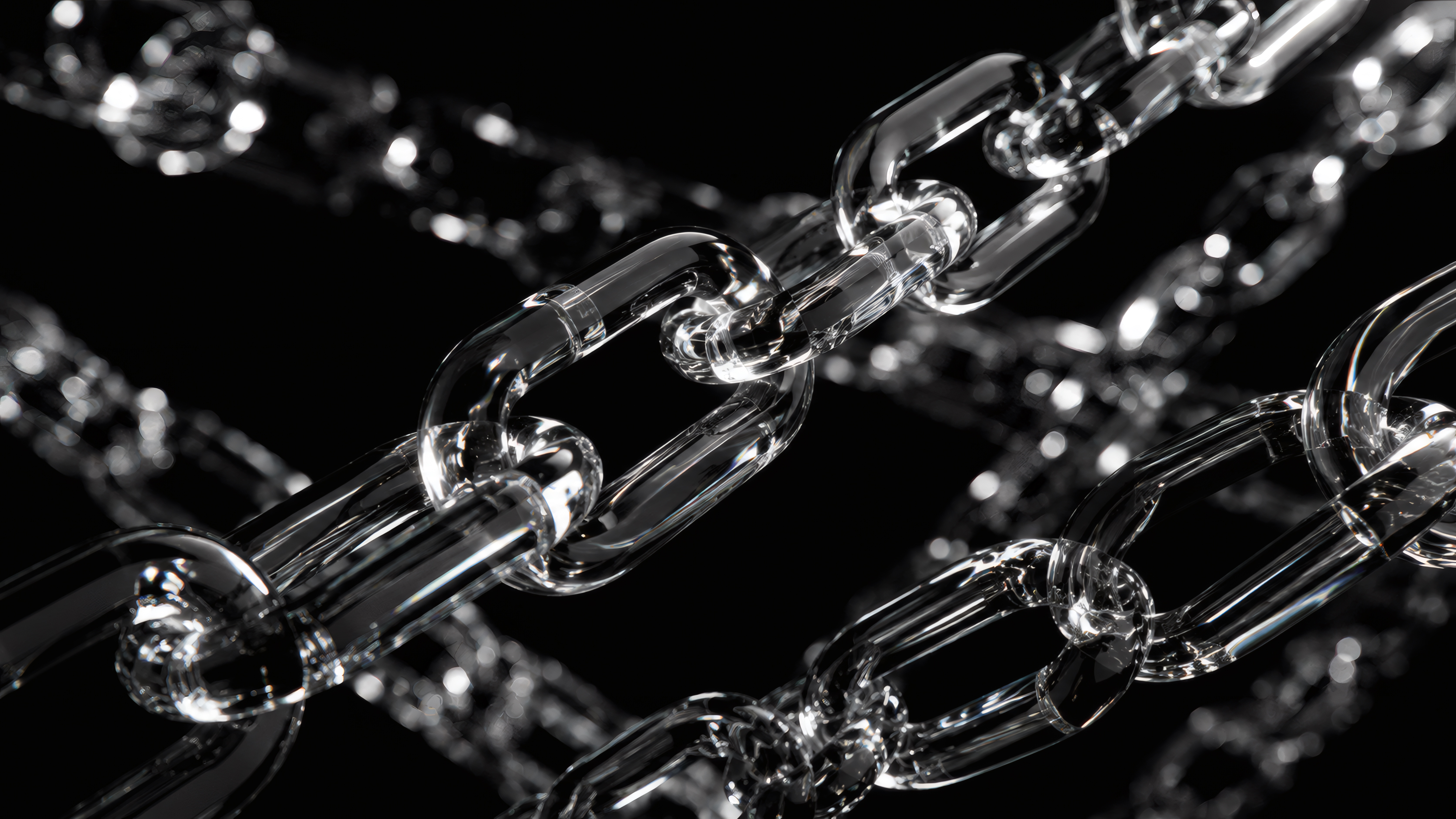 Crystal Glass Chain wallpaper preview