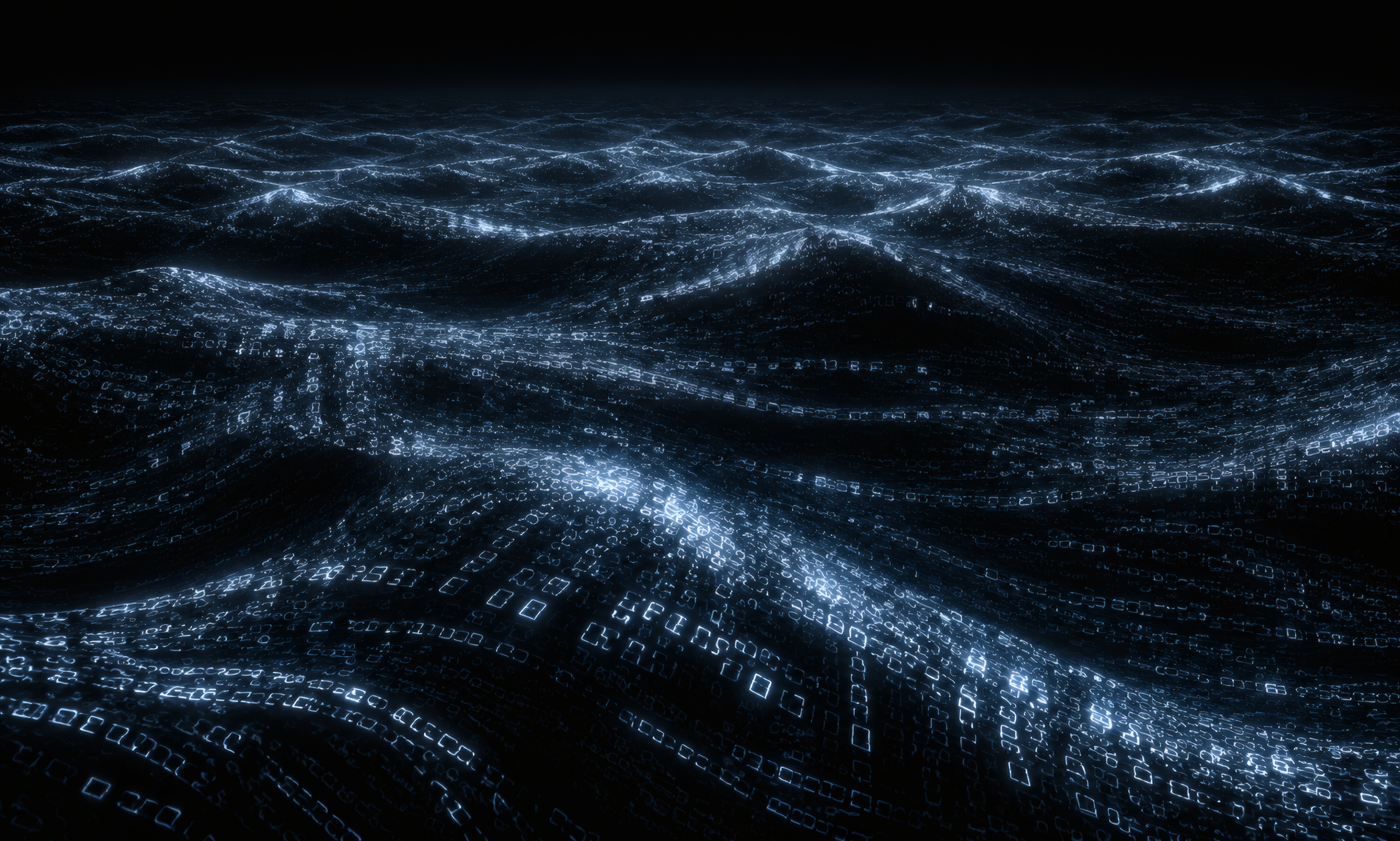 Ocean of Data wallpaper preview