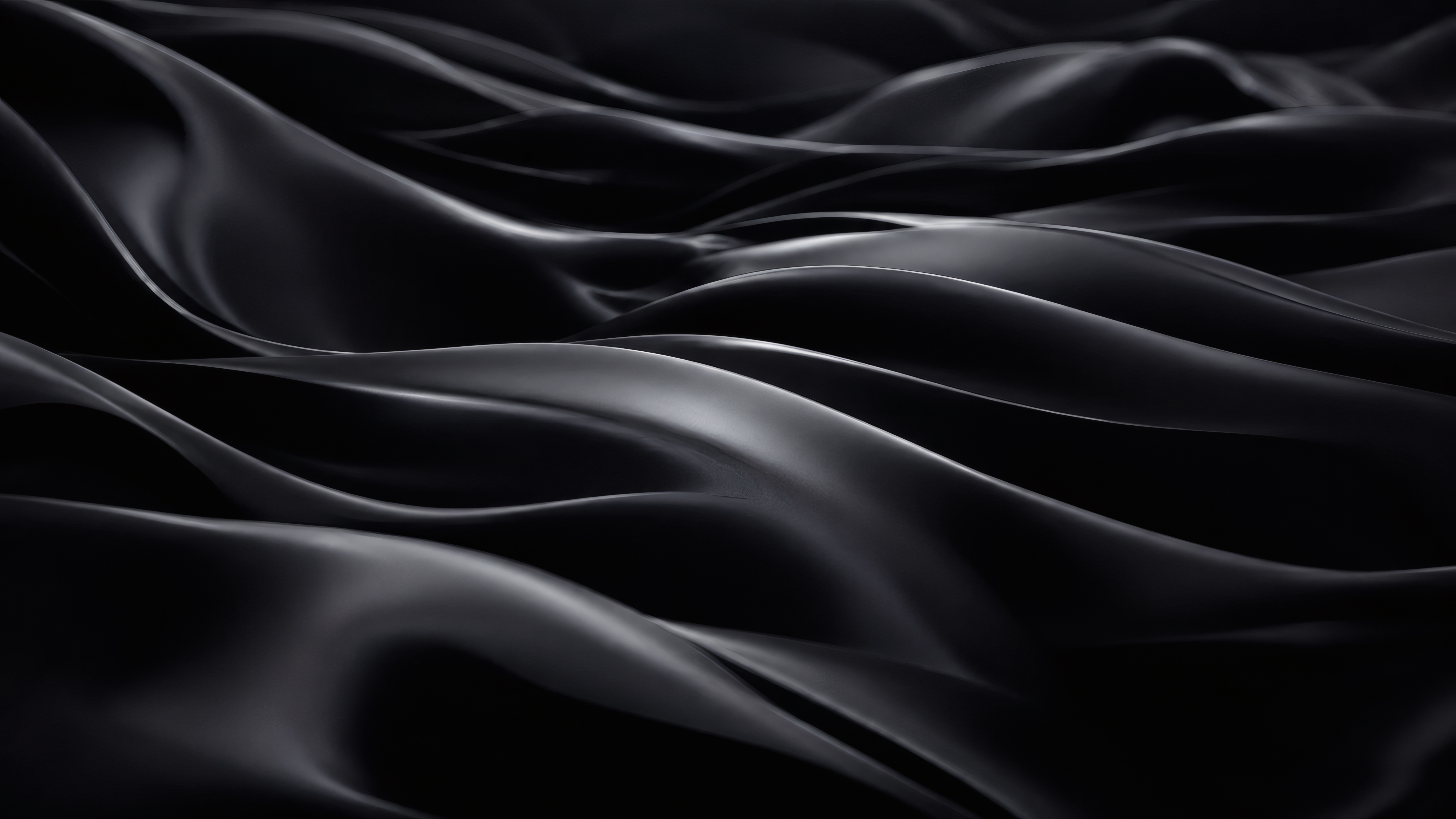 Midnight Silk Waves wallpaper preview