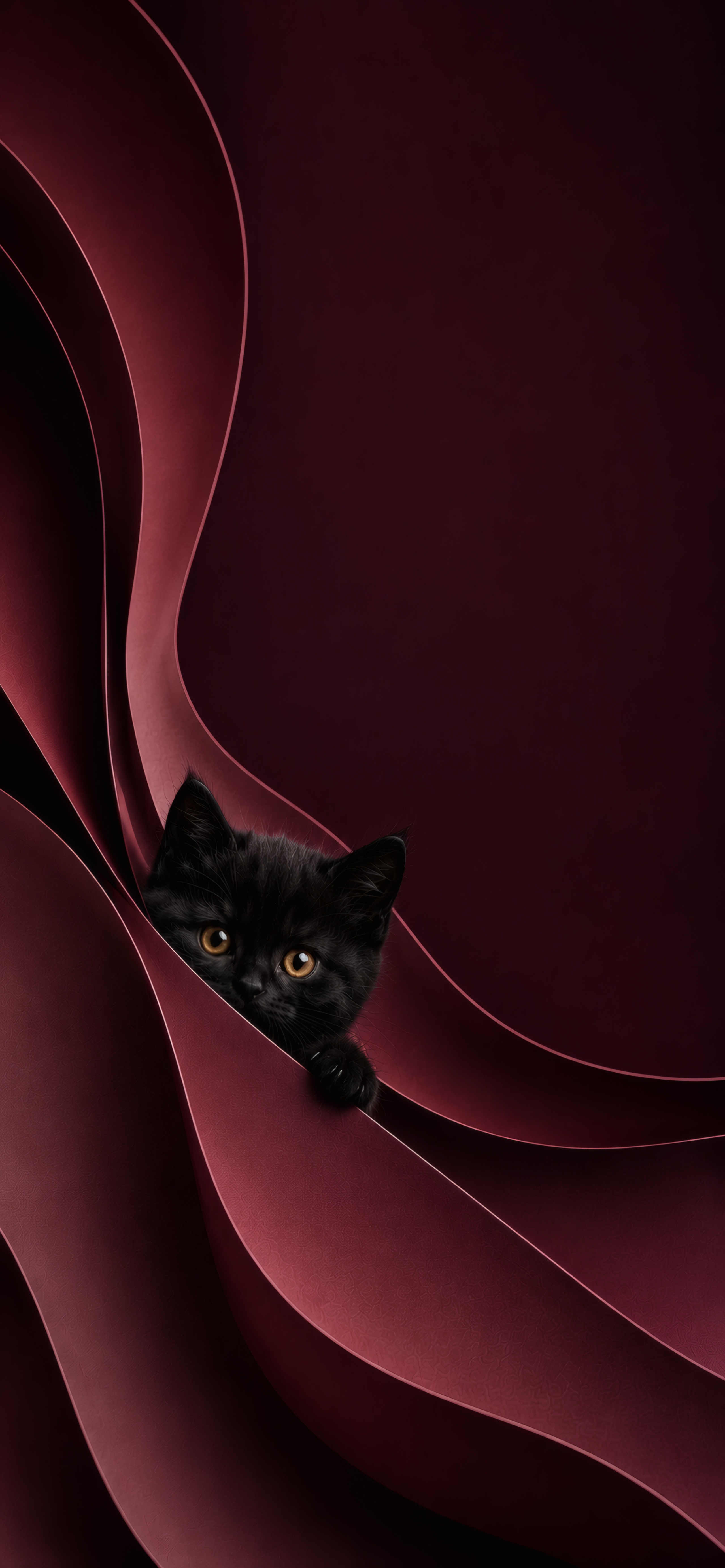 Gaze from the Crimson Folds wallpaper preview