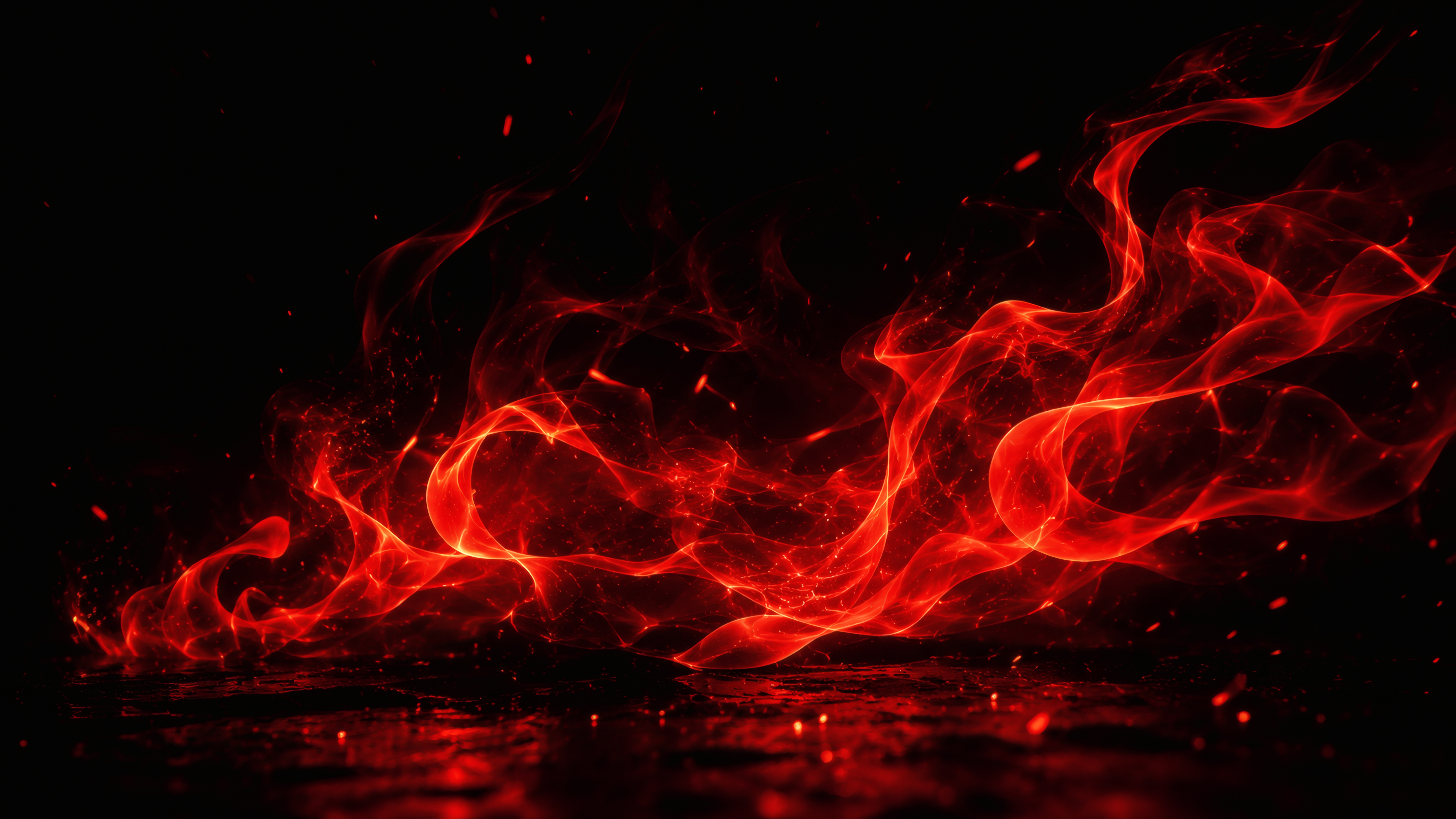 Crimson Inferno wallpaper preview