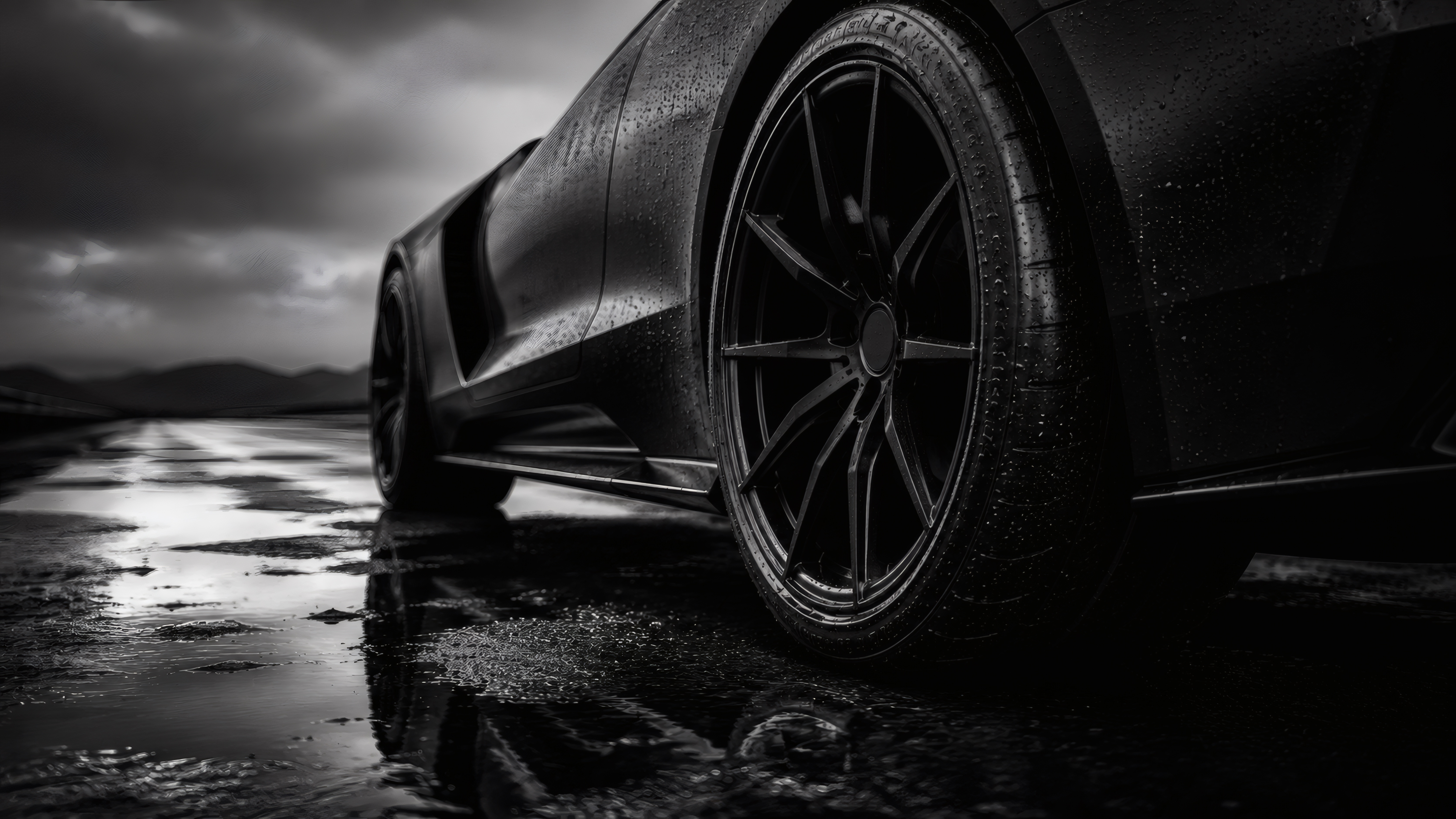 Rain-Slicked Performance wallpaper preview