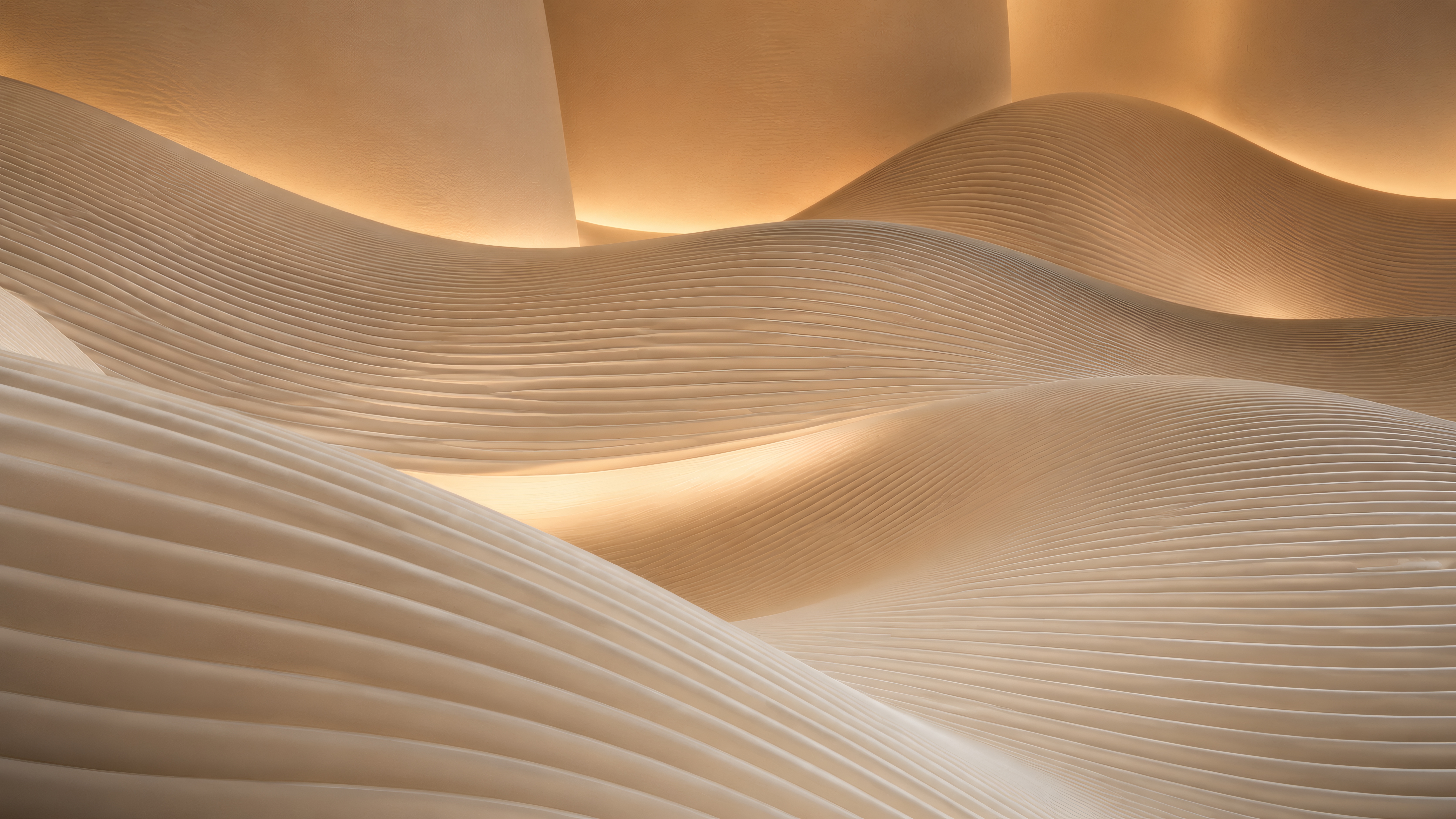 Warm Geometric Dunes wallpaper preview