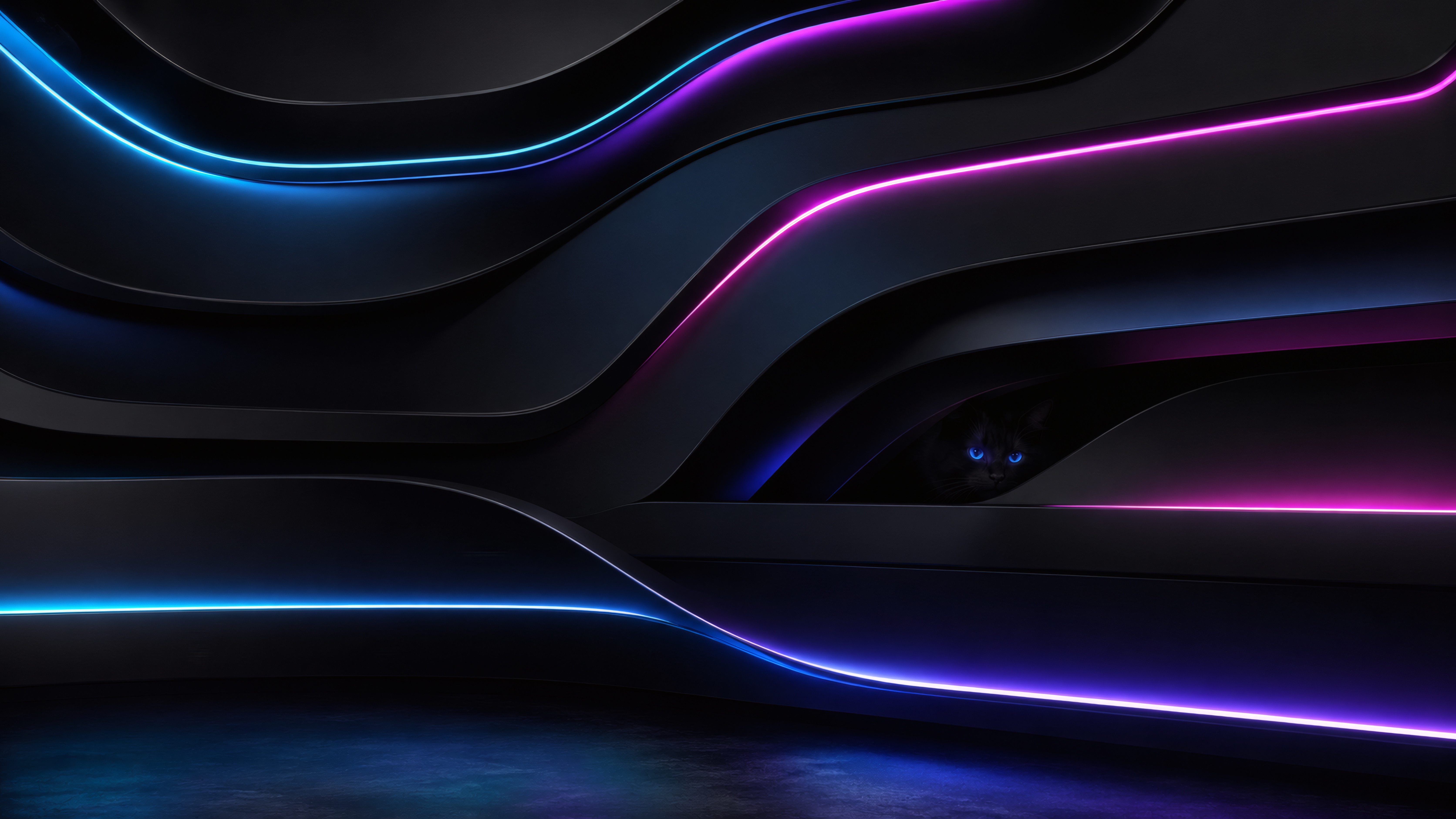 Neon Watcher wallpaper preview