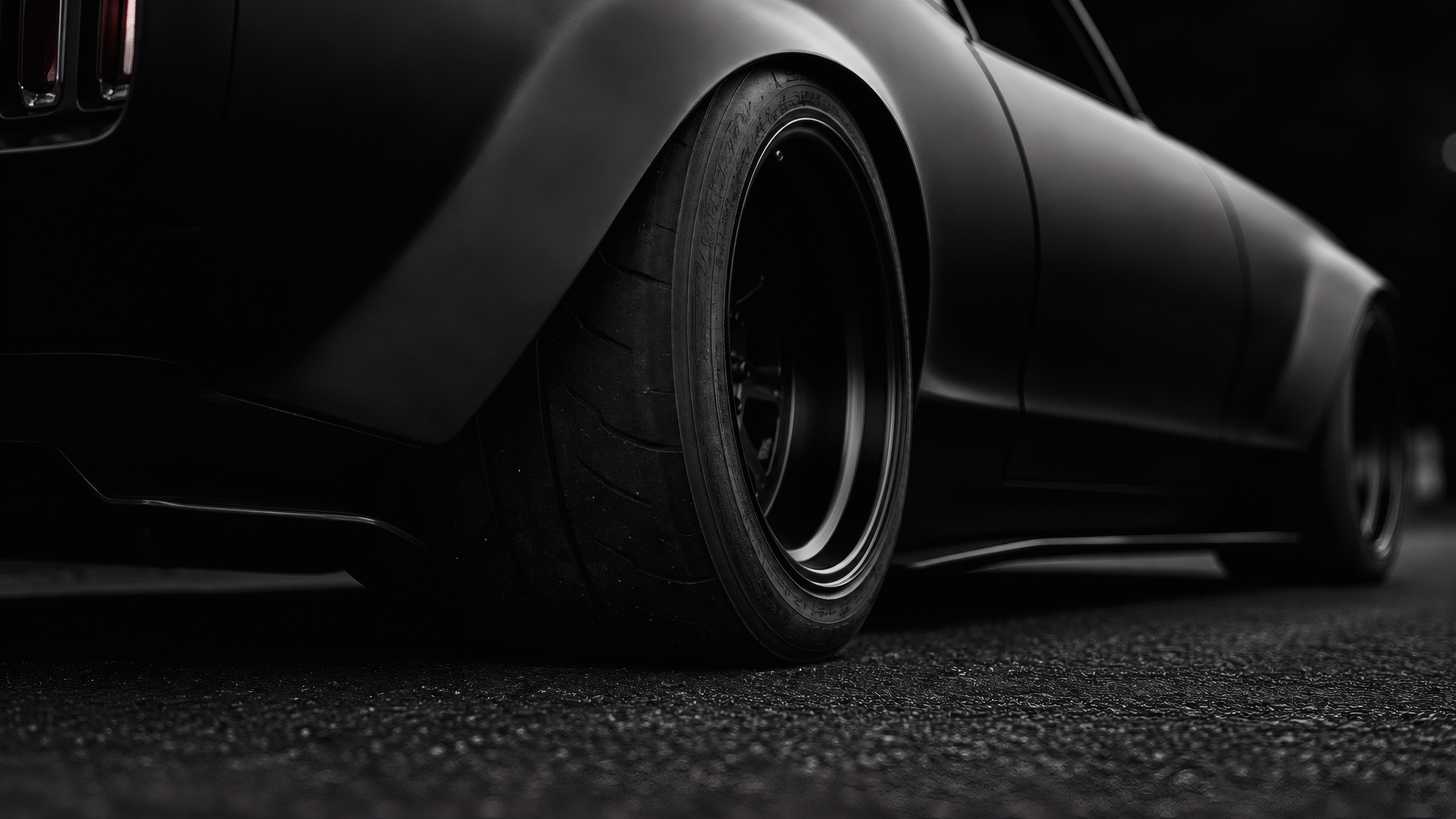Matte Black Muscle wallpaper preview