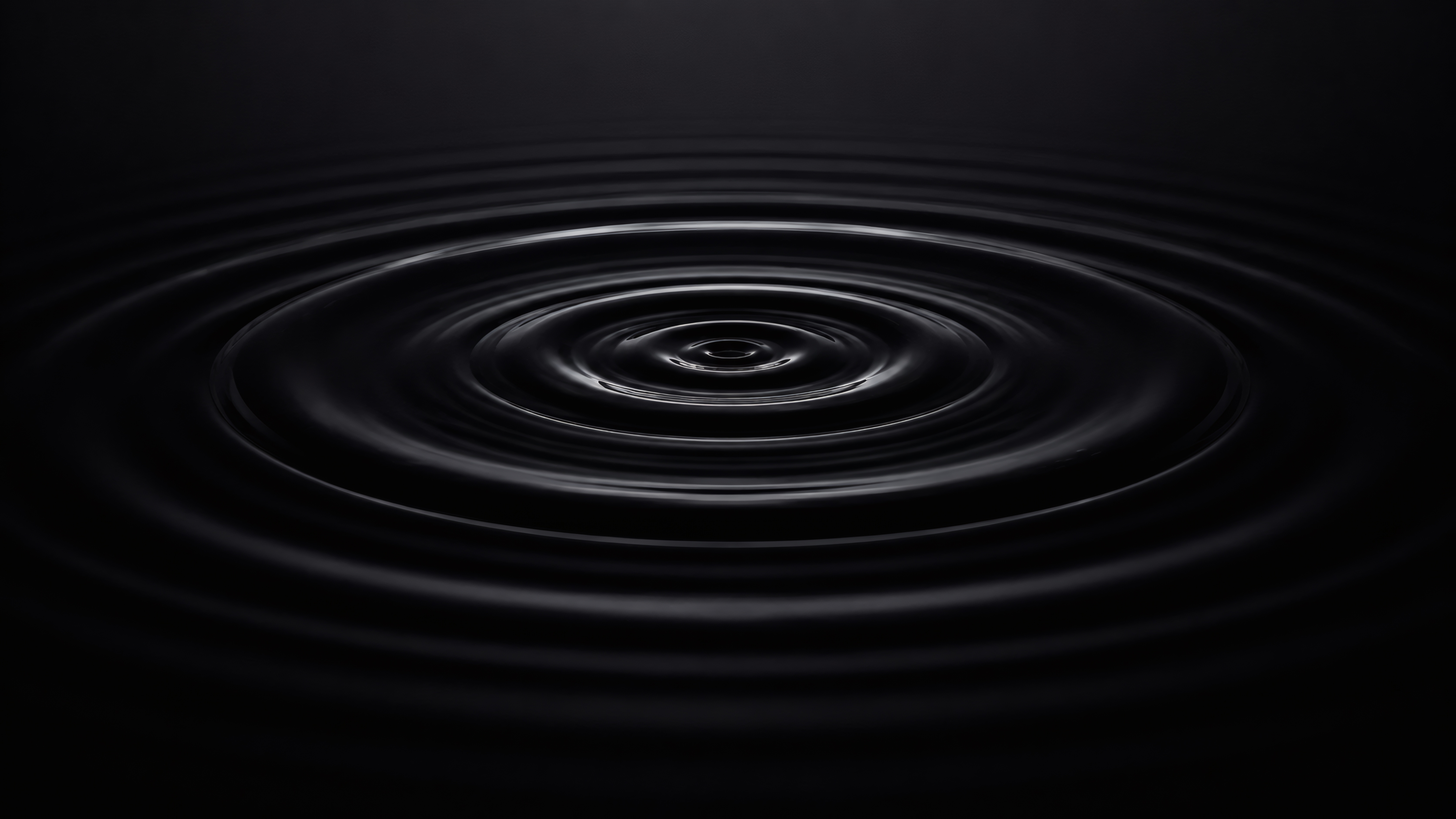 Dark Minimalist Ripples wallpaper preview