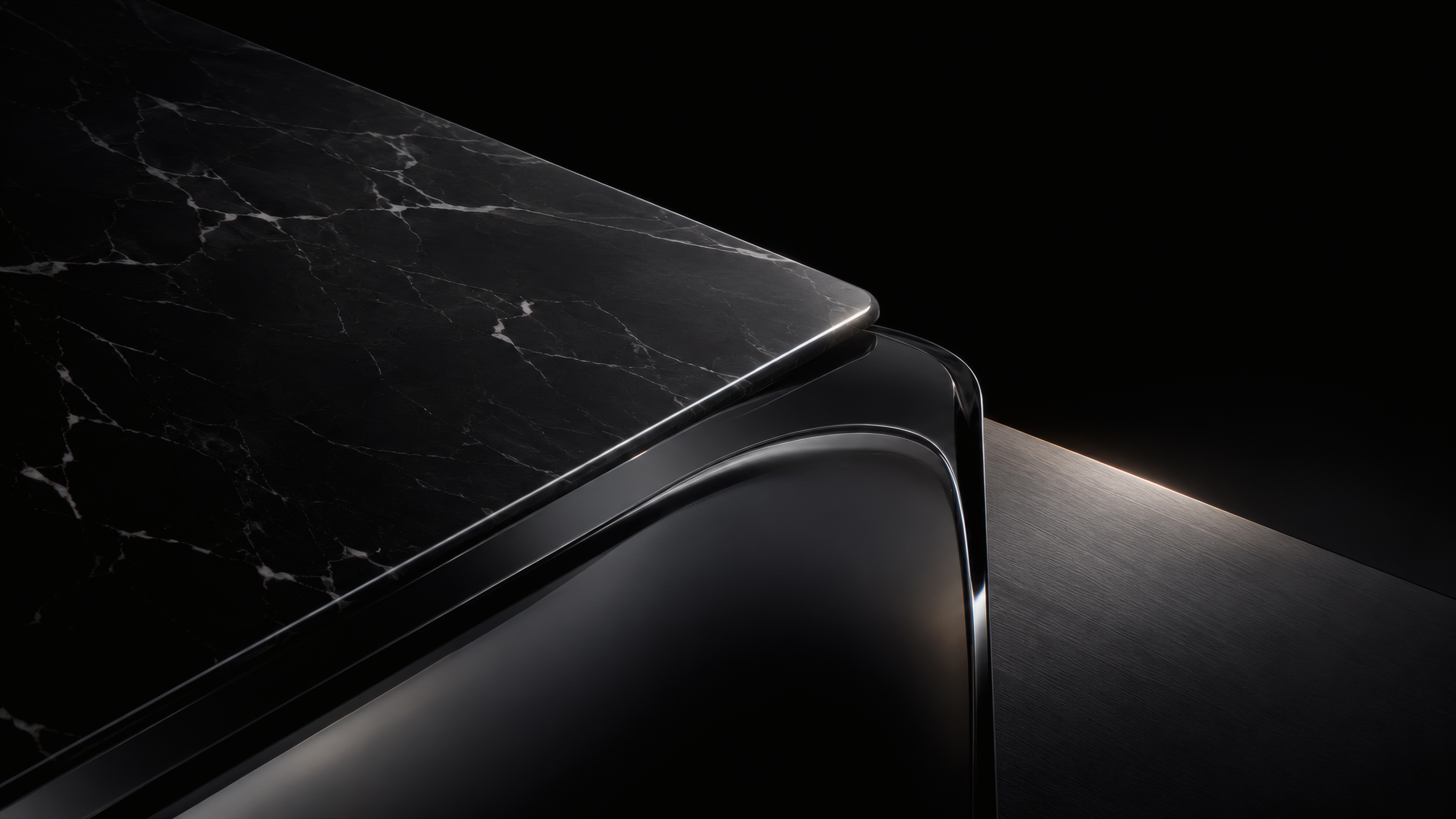 Marble and Metal wallpaper preview