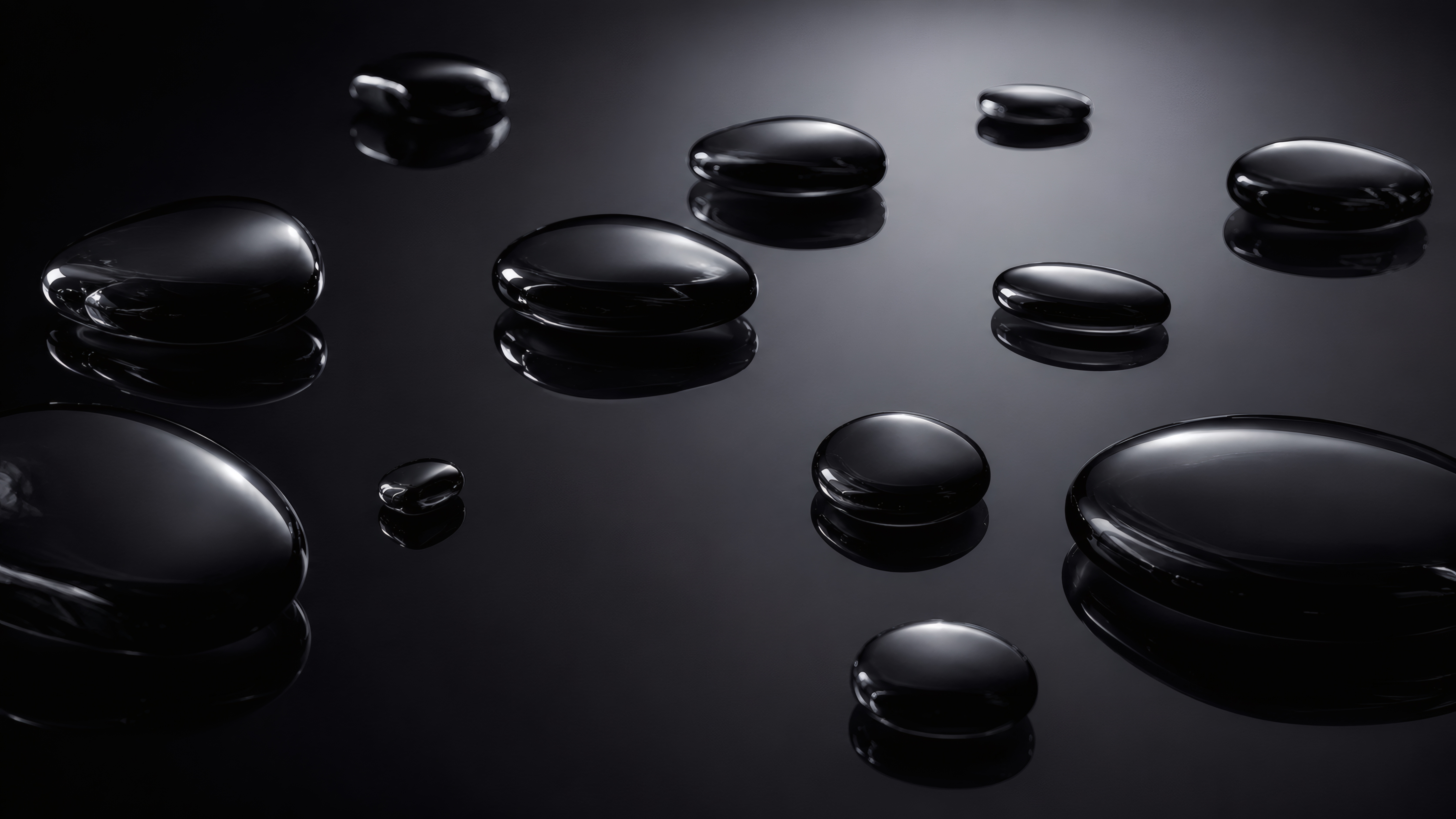 Liquid Obsidian wallpaper preview