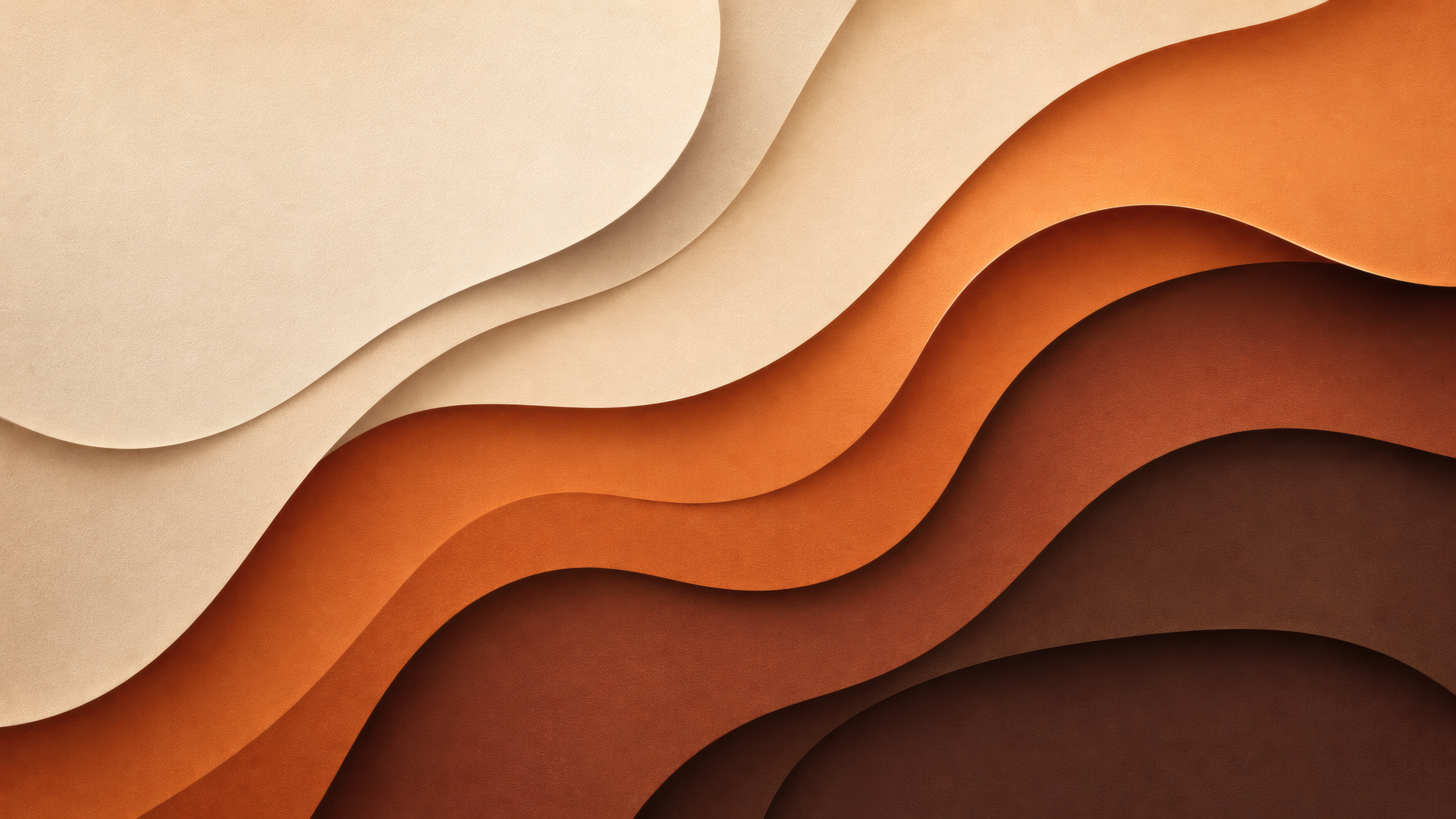 Terracotta Soft Geometry wallpaper preview