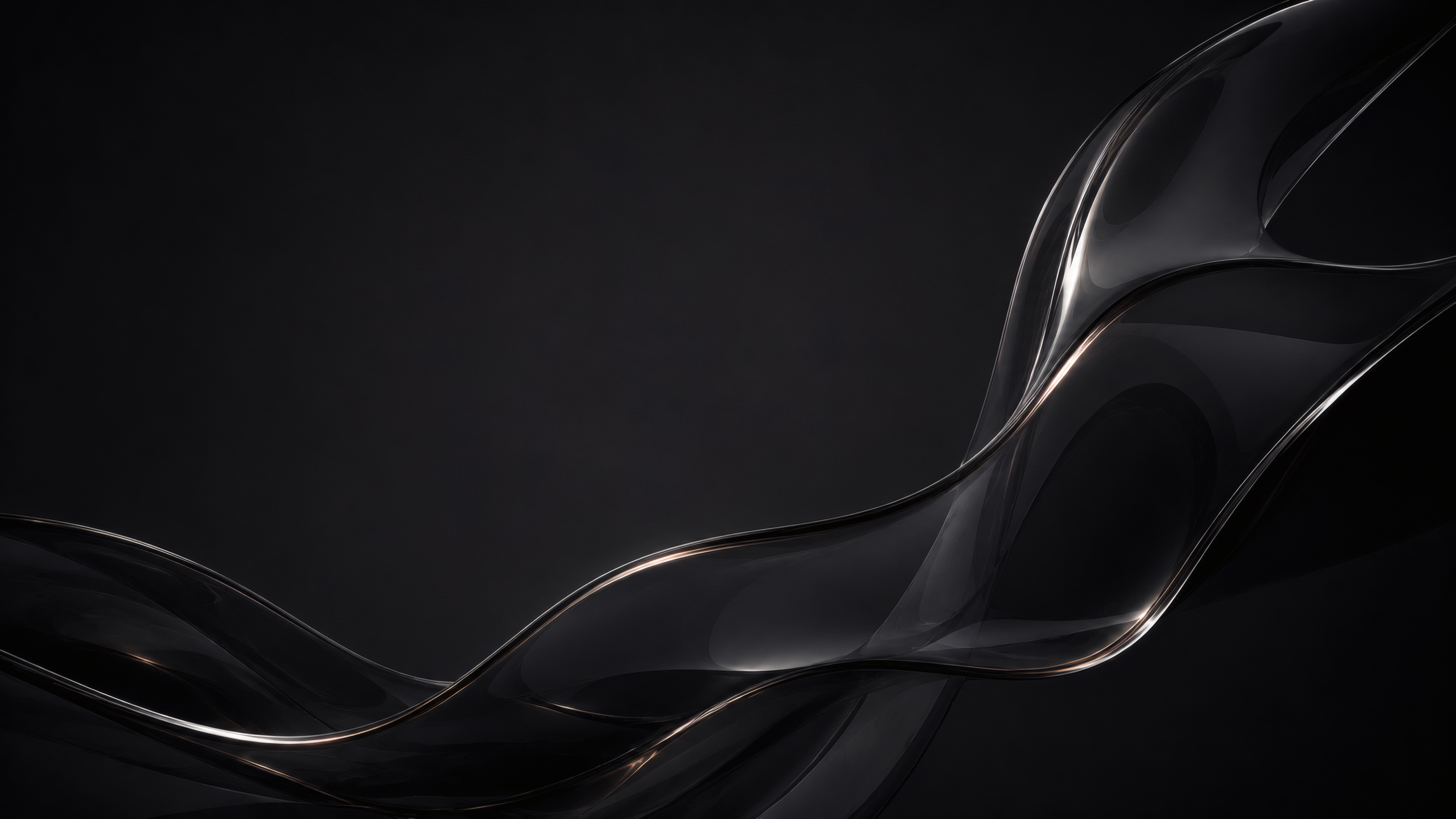 Dark Fluid Glass wallpaper preview