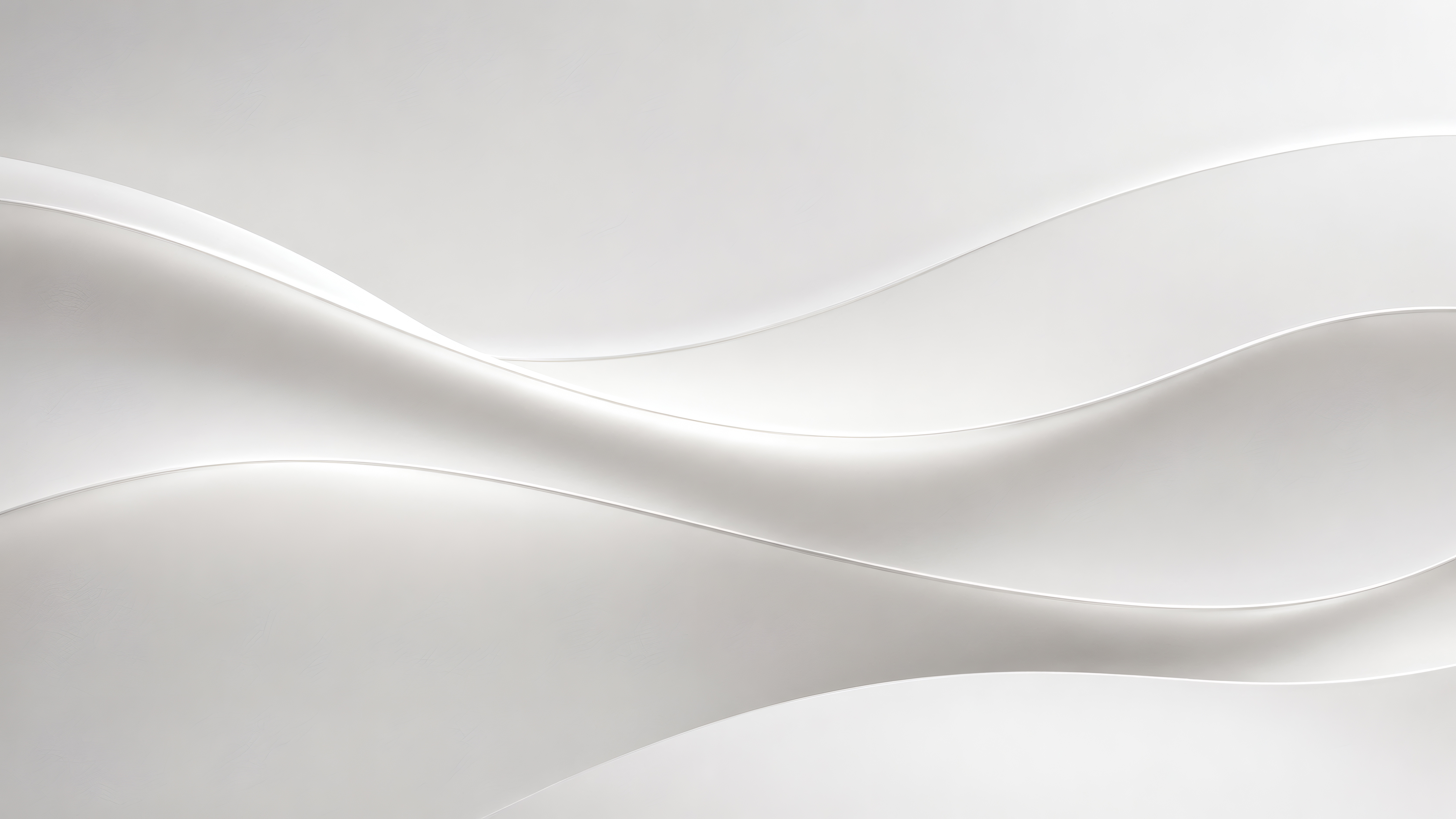 Minimalist White Waves wallpaper preview