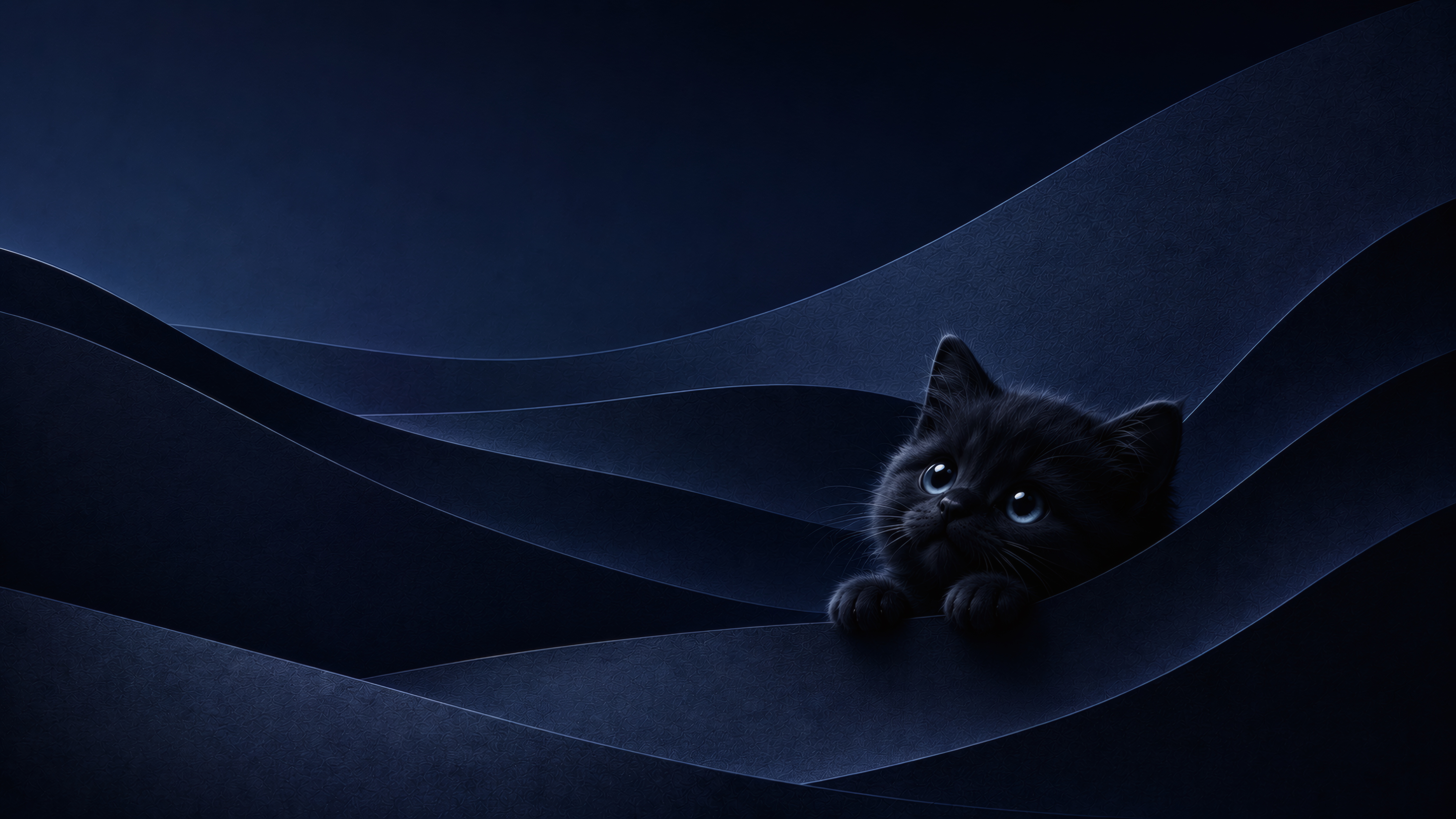Eyes in the Deep Blue wallpaper preview
