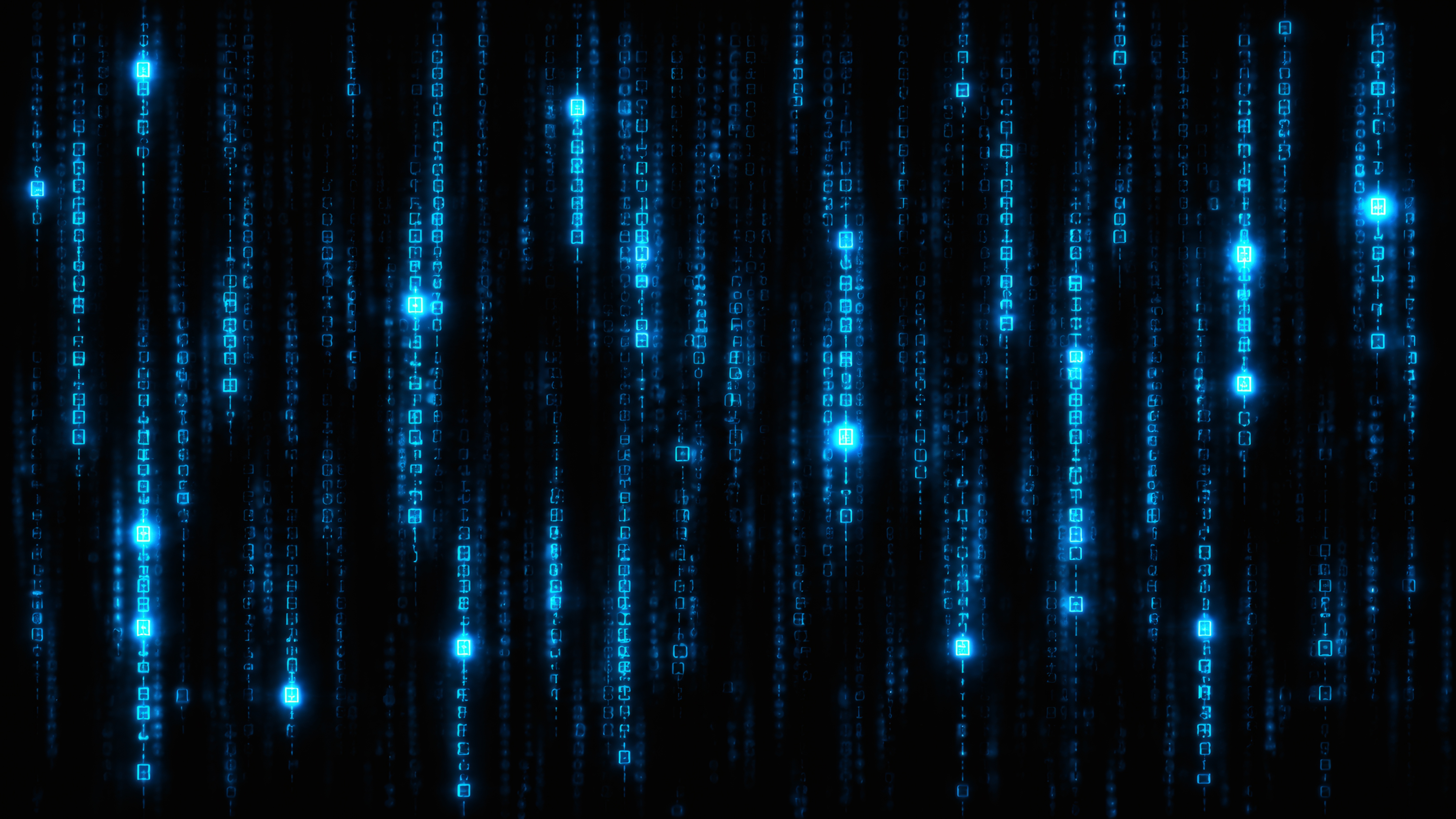 Digital Cascade wallpaper preview
