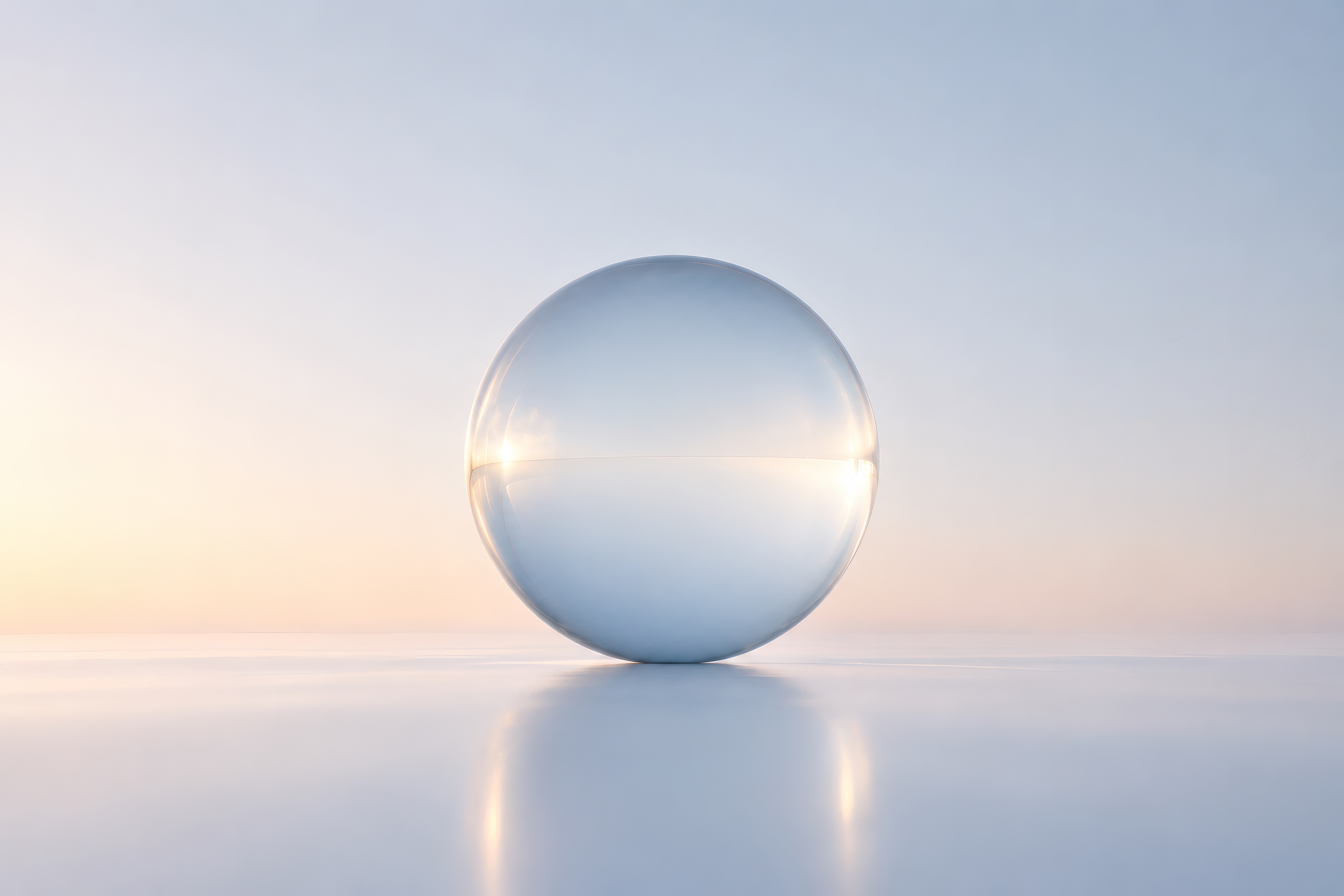 Transparent Sphere wallpaper preview