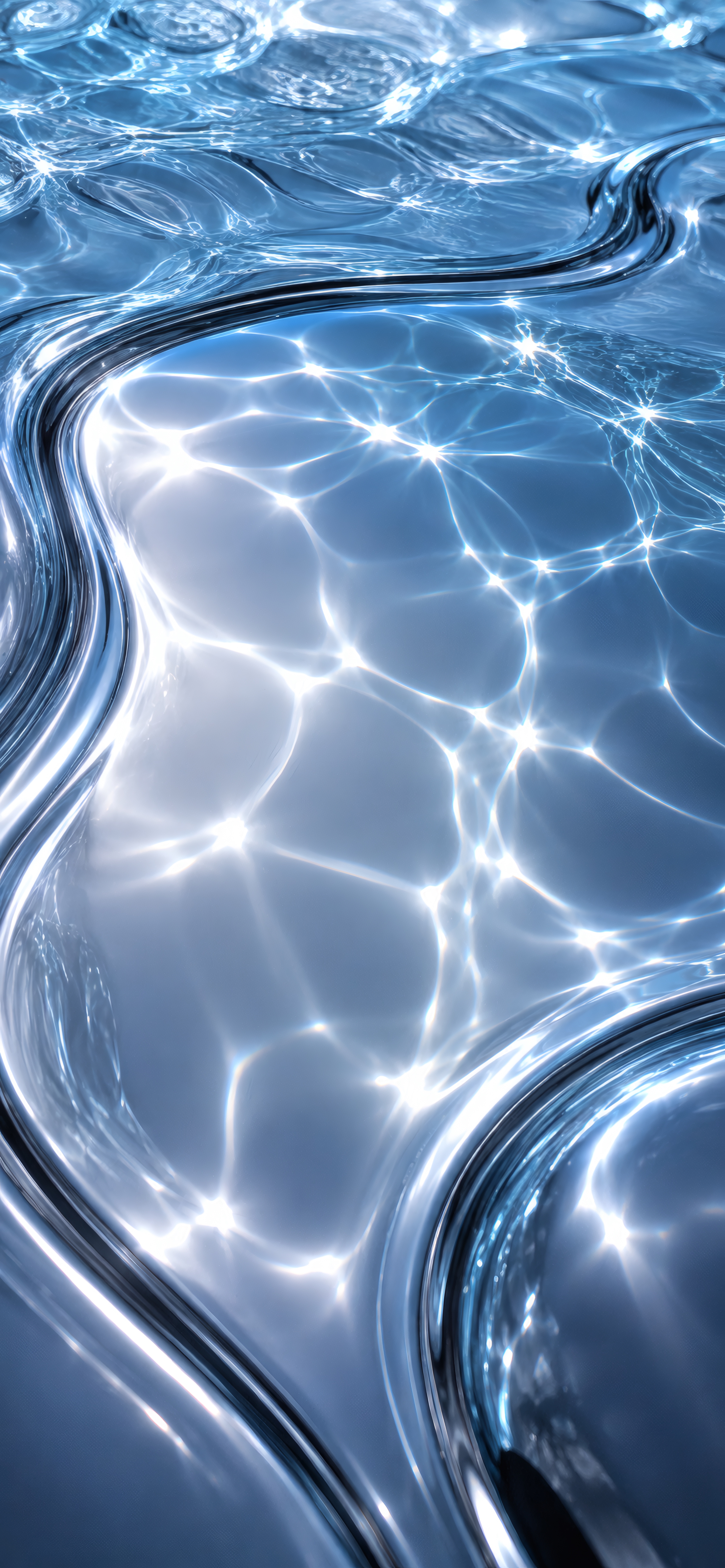 Shimmering Water Caustics wallpaper preview