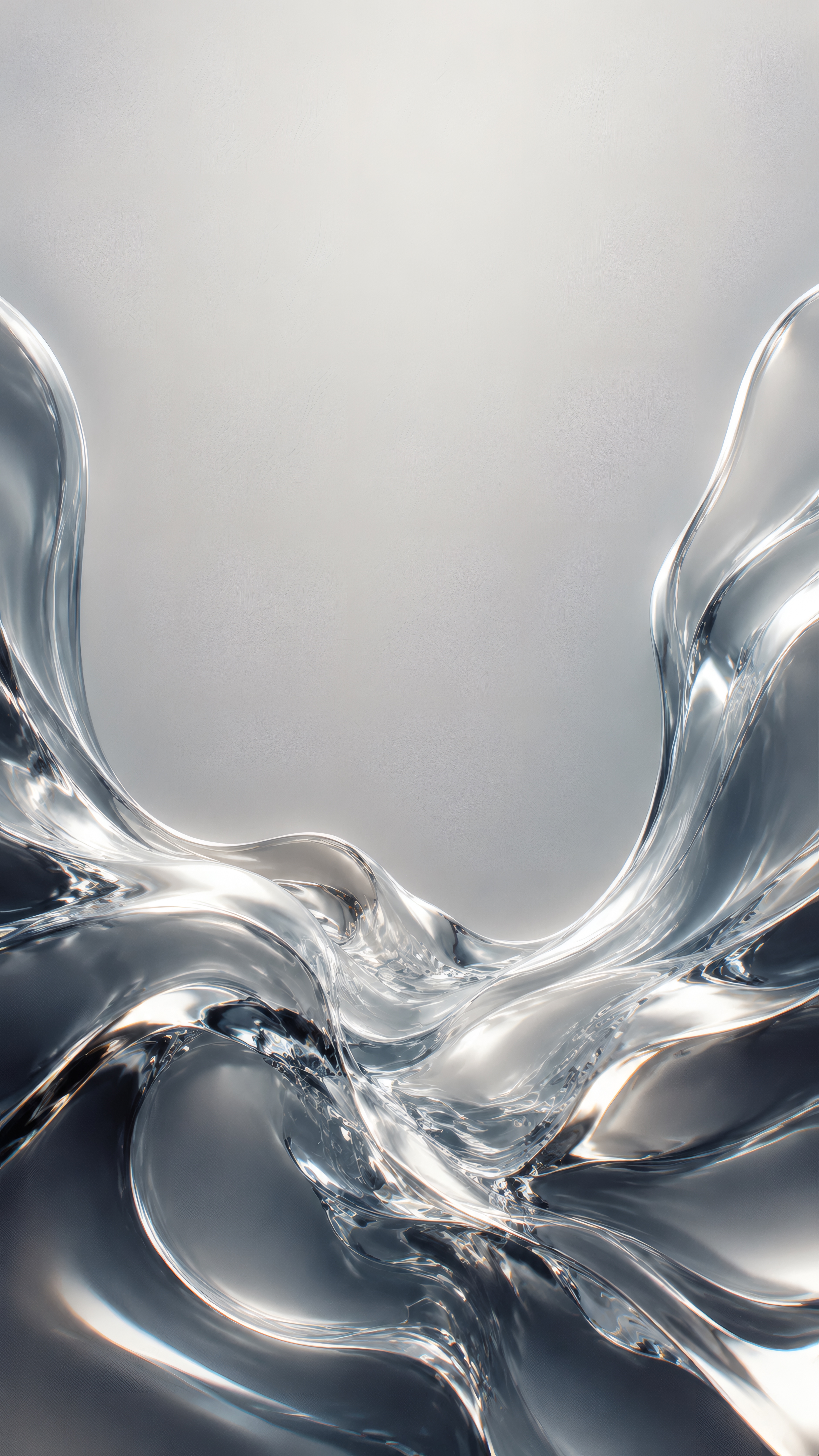 Liquid Silver wallpaper preview
