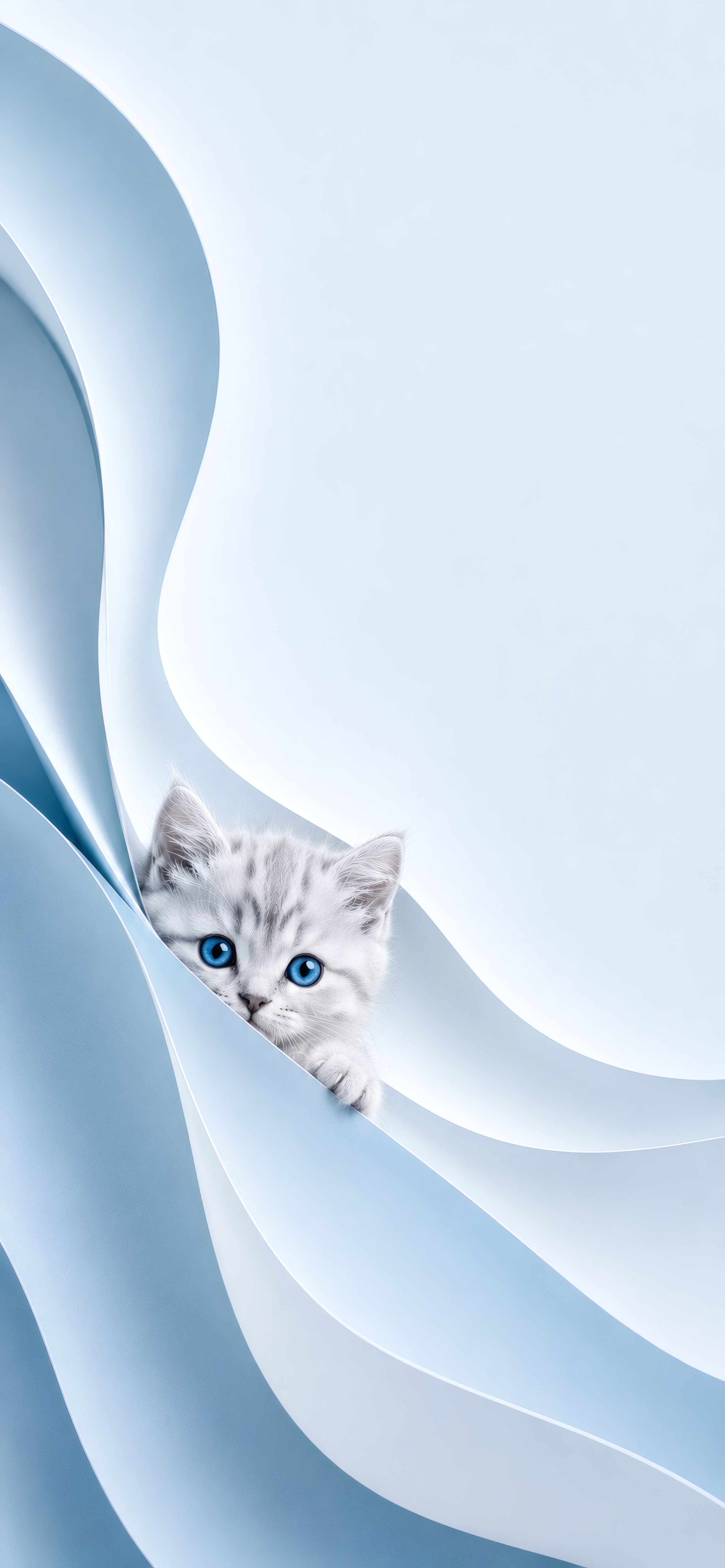 Curious Blue Eyes wallpaper preview