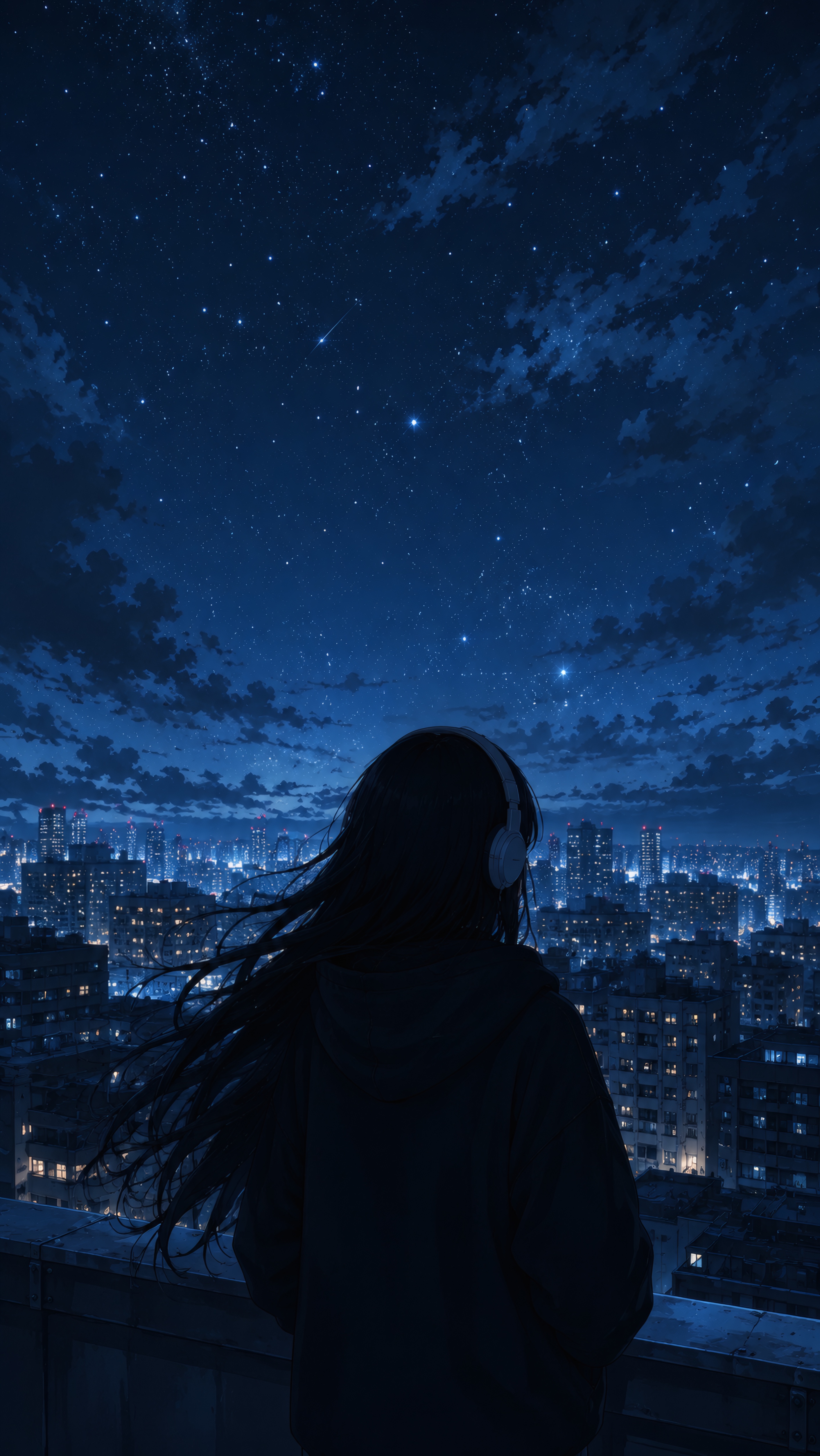 Starlit Beats wallpaper preview